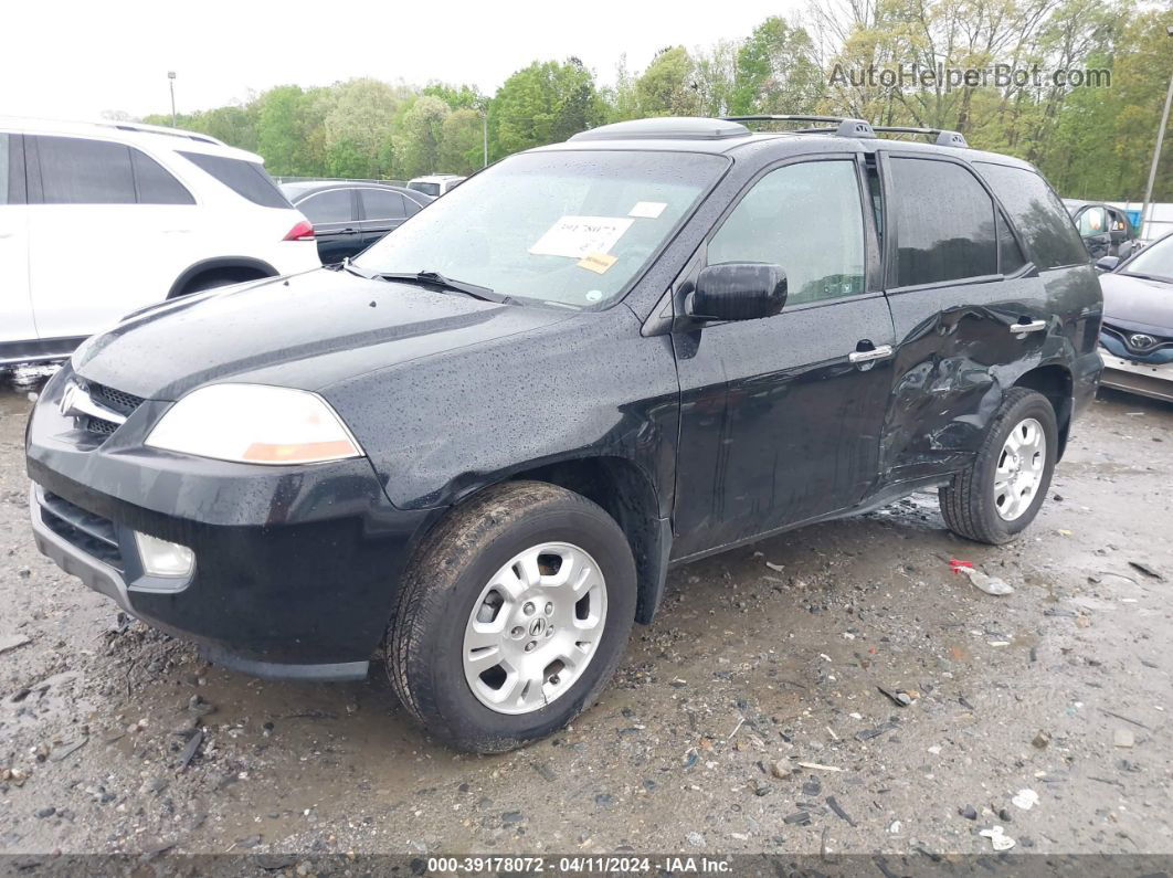 2002 Acura Mdx   Black vin: 2HNYD18282H513377