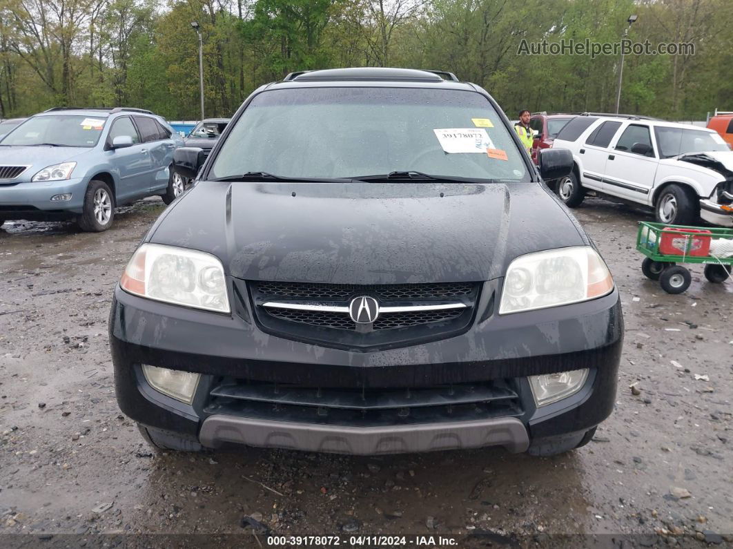 2002 Acura Mdx   Black vin: 2HNYD18282H513377