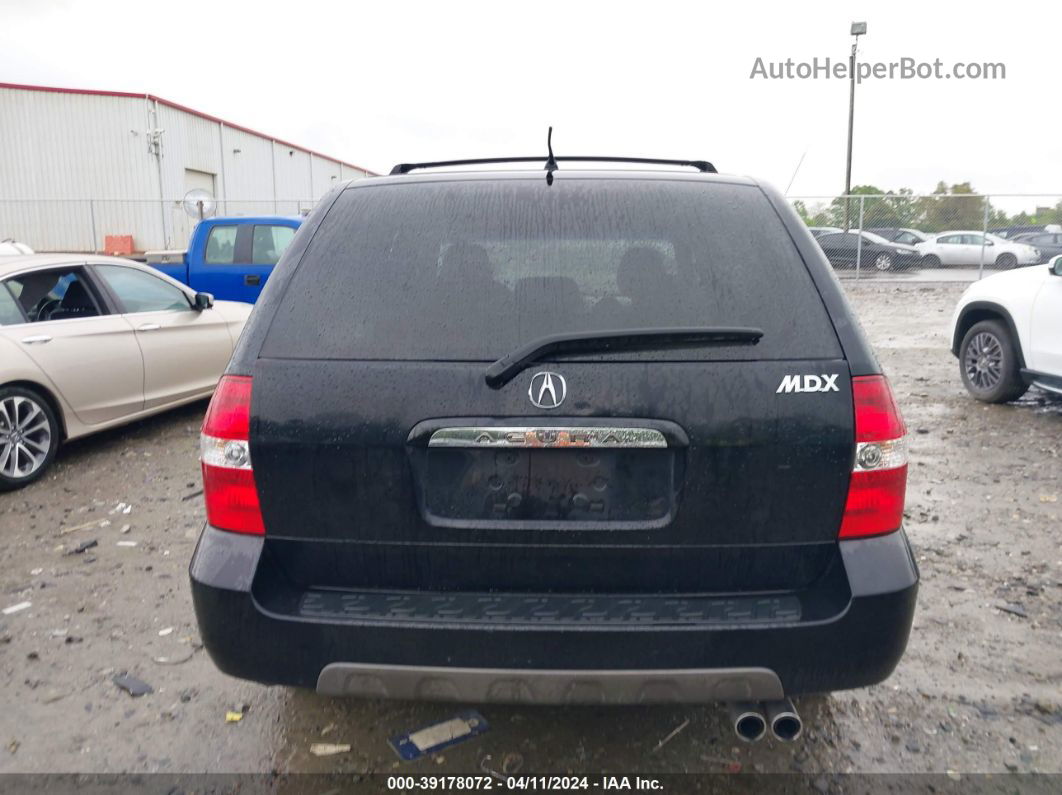 2002 Acura Mdx   Black vin: 2HNYD18282H513377