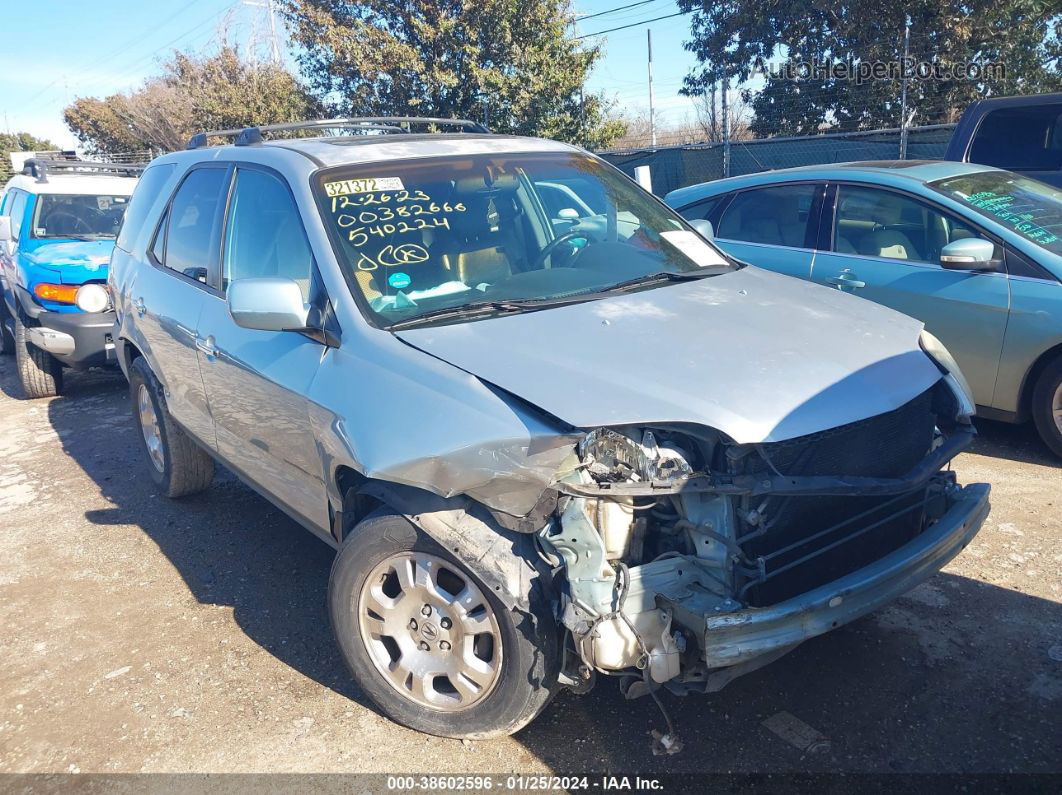 2002 Acura Mdx 3.5l (a5) Light Blue vin: 2HNYD18282H540224