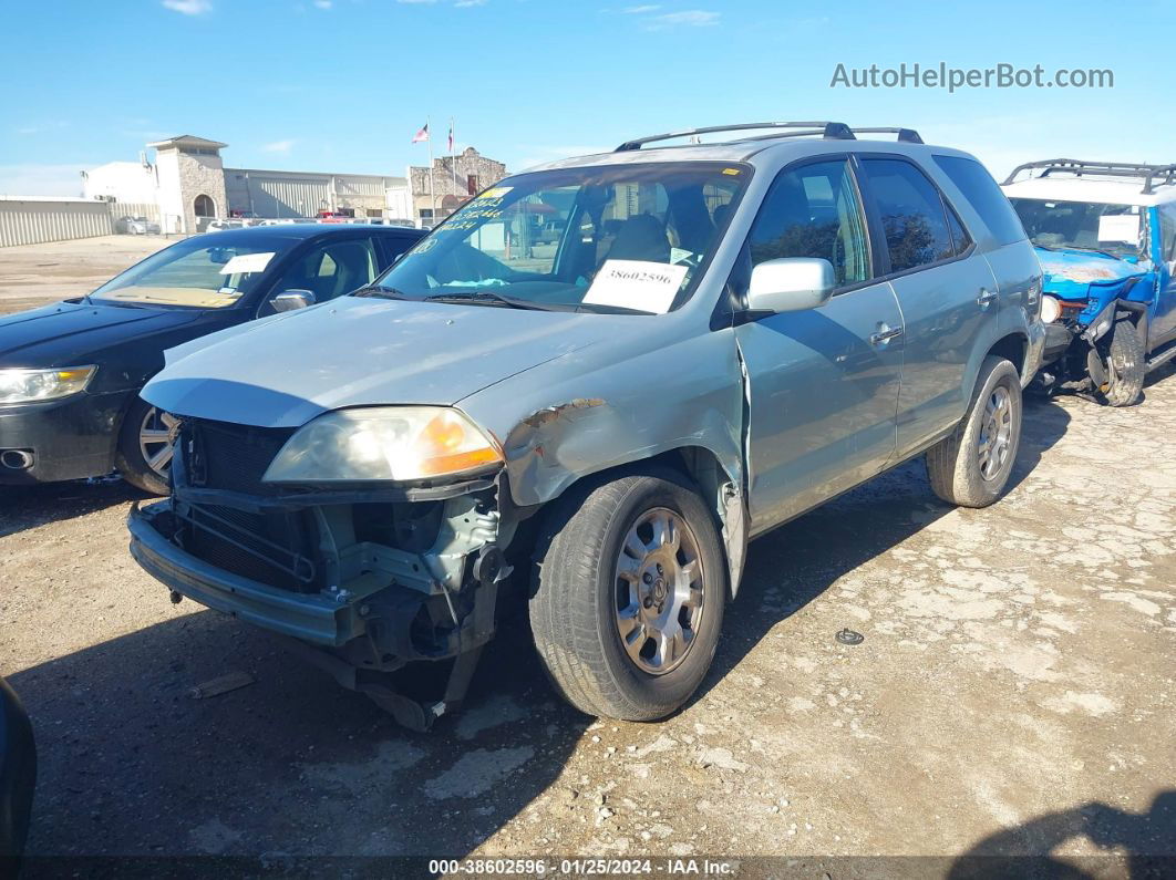 2002 Acura Mdx 3.5l (a5) Light Blue vin: 2HNYD18282H540224