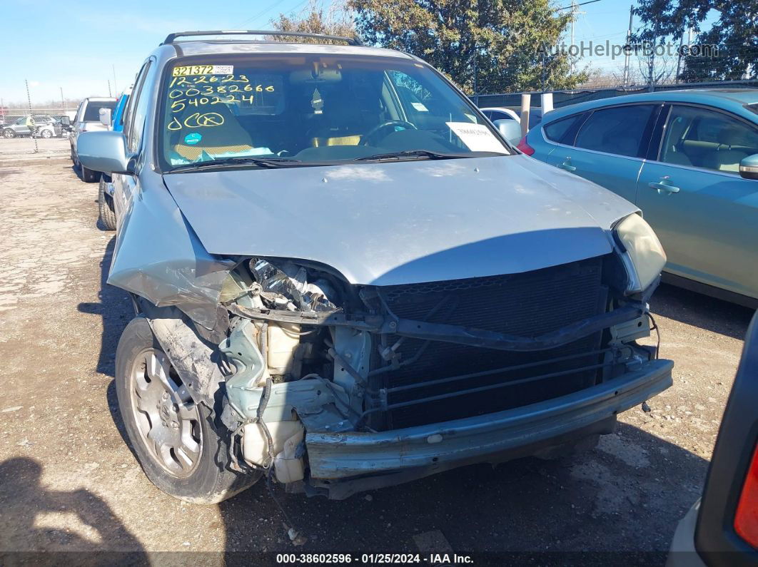 2002 Acura Mdx 3.5l (a5) Light Blue vin: 2HNYD18282H540224