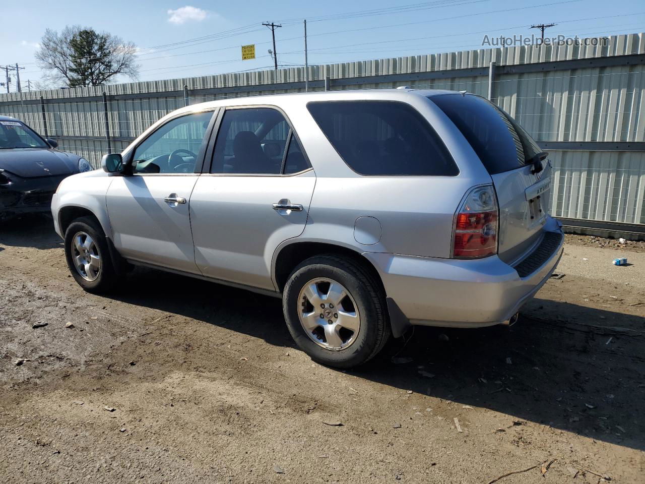 2005 Acura Mdx  Gray vin: 2HNYD18285H500729