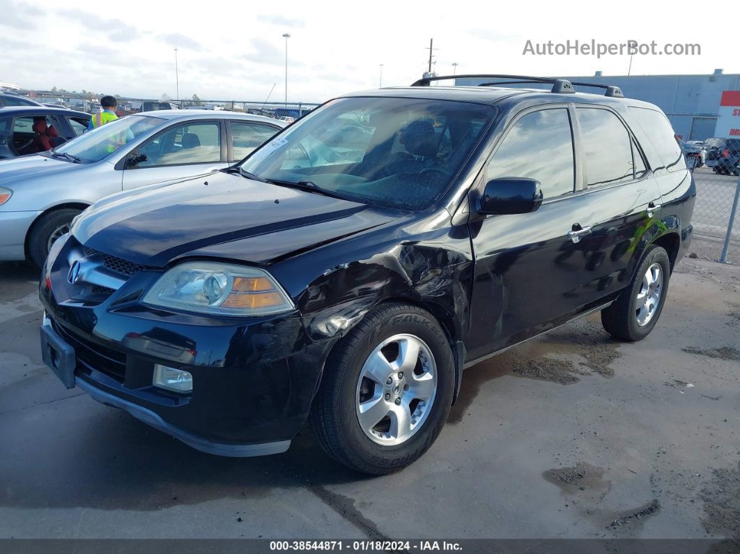 2005 Acura Mdx   Черный vin: 2HNYD18285H510497