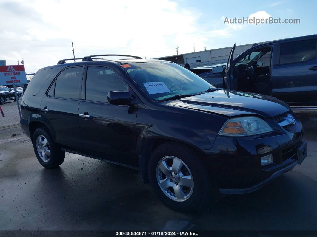 2005 Acura Mdx   Черный vin: 2HNYD18285H510497