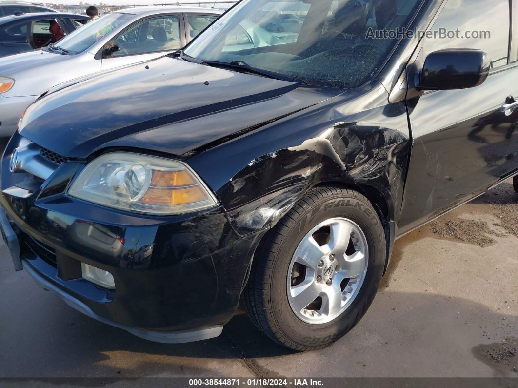 2005 Acura Mdx   Черный vin: 2HNYD18285H510497