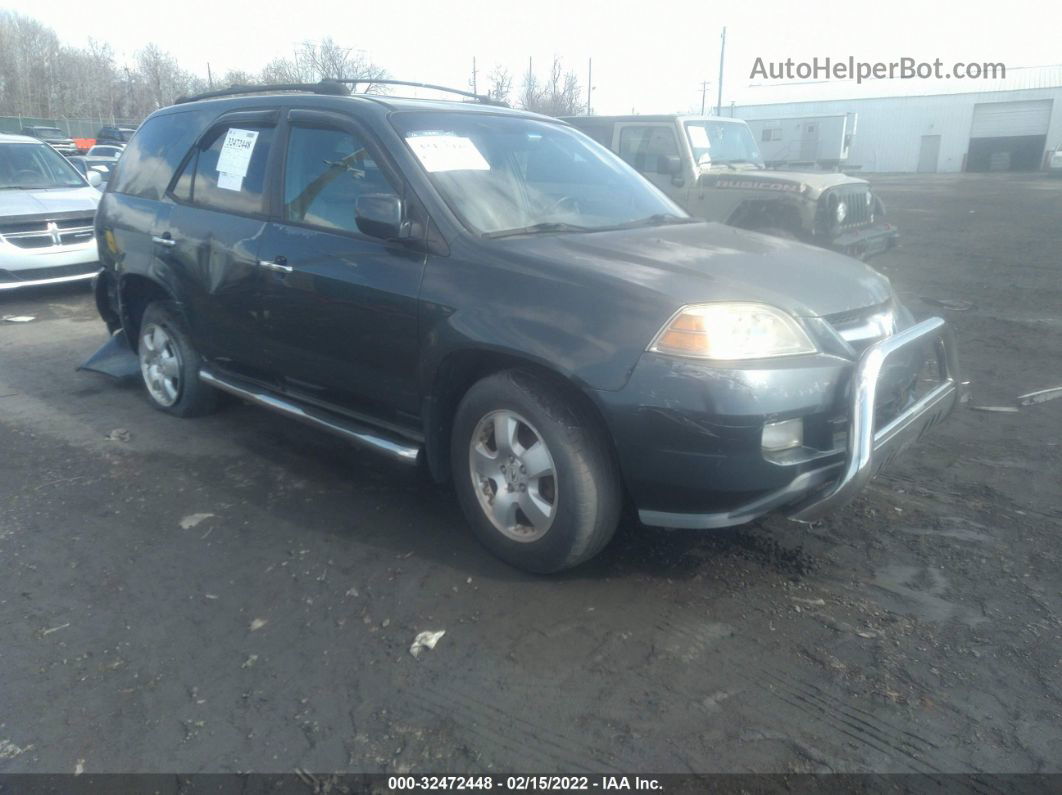 2005 Acura Mdx Gray vin: 2HNYD18285H536999