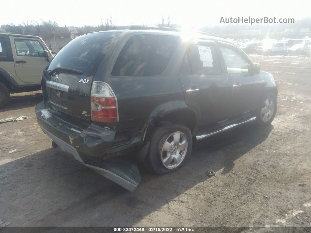 2005 Acura Mdx Gray vin: 2HNYD18285H536999