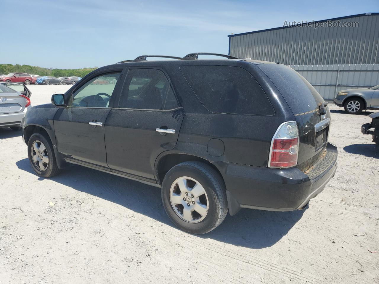 2005 Acura Mdx  Черный vin: 2HNYD18285H546853