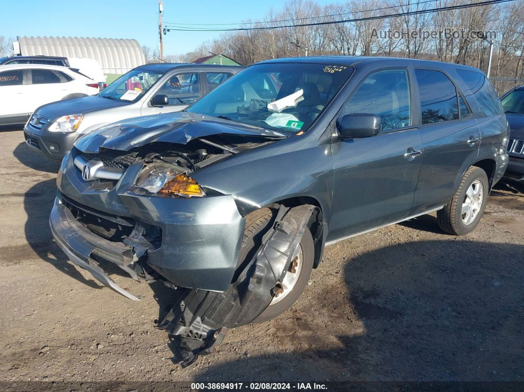 2005 Acura Mdx   Gray vin: 2HNYD18295H541368