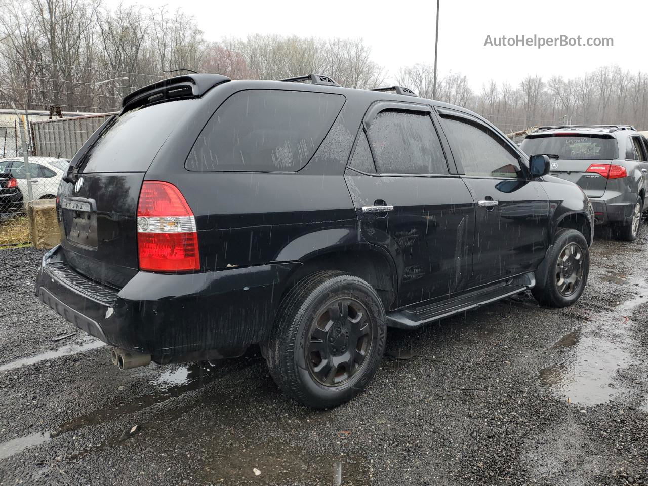 2002 Acura Mdx  Black vin: 2HNYD182X2H501697