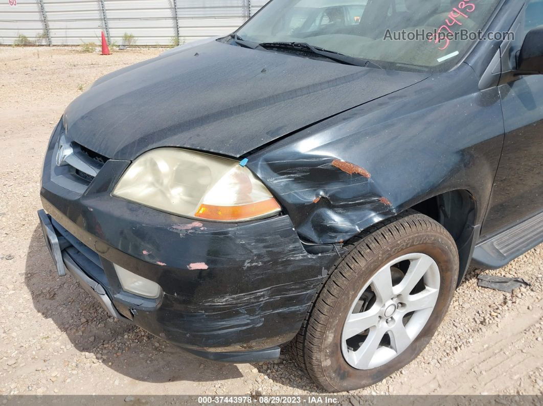 2002 Acura Mdx   Черный vin: 2HNYD182X2H506687