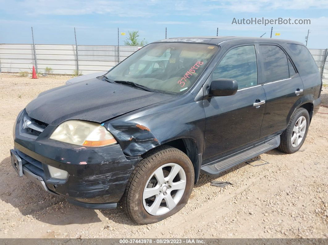 2002 Acura Mdx   Black vin: 2HNYD182X2H506687