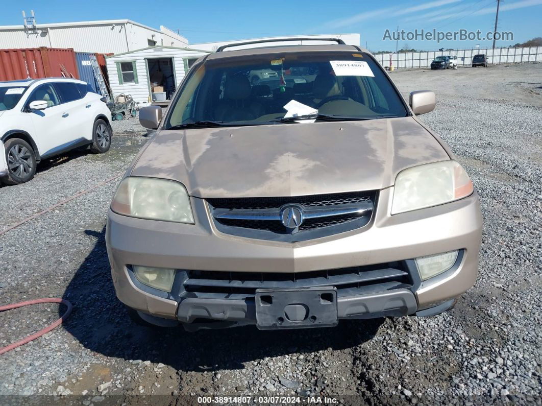 2002 Acura Mdx   Gold vin: 2HNYD182X2H532111