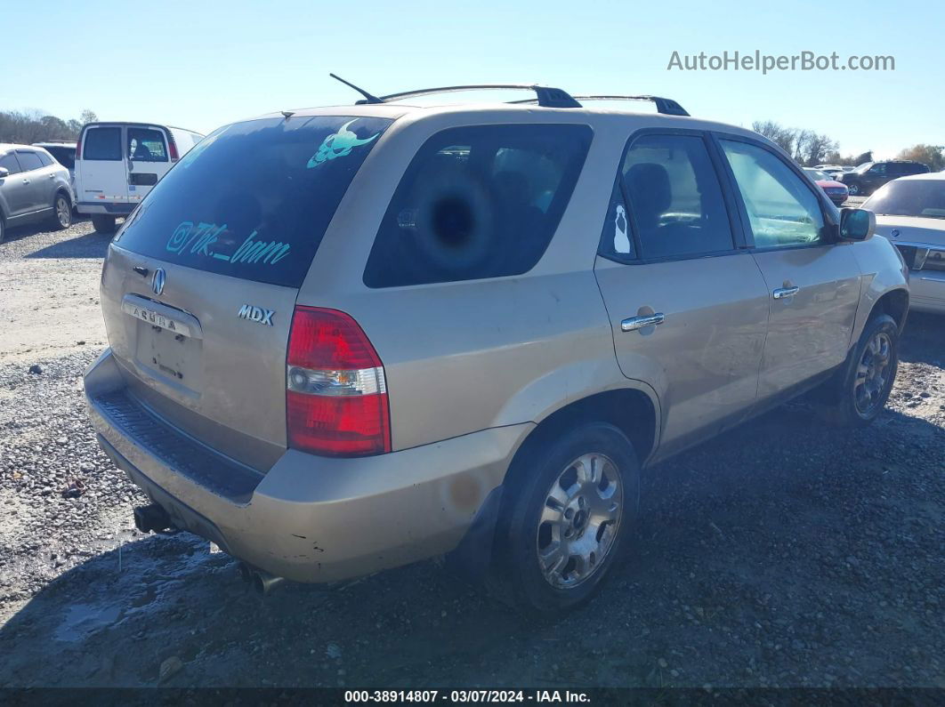 2002 Acura Mdx   Gold vin: 2HNYD182X2H532111