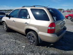 2002 Acura Mdx   Gold vin: 2HNYD182X2H532111