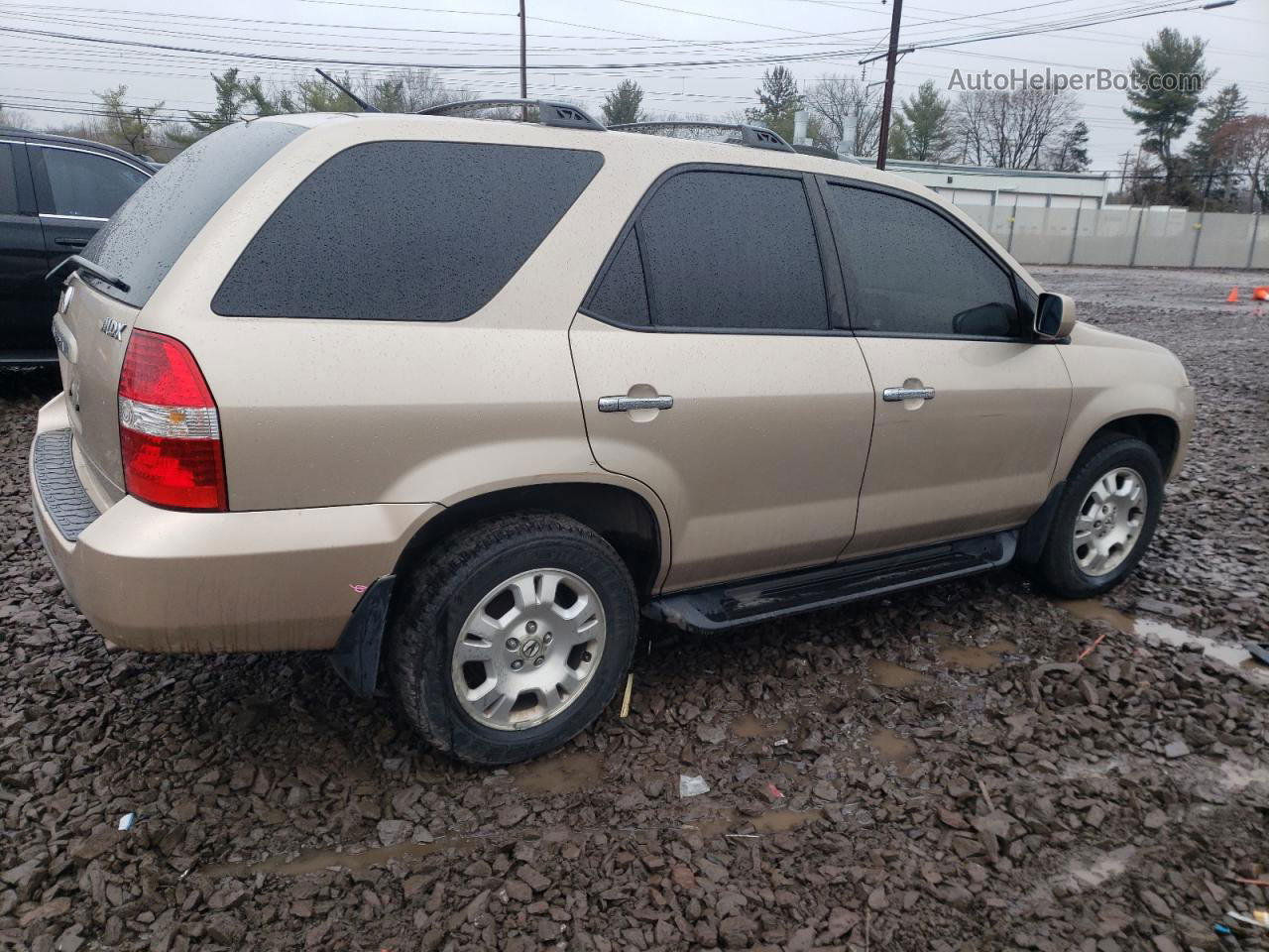 2002 Acura Mdx  Золотой vin: 2HNYD182X2H545294