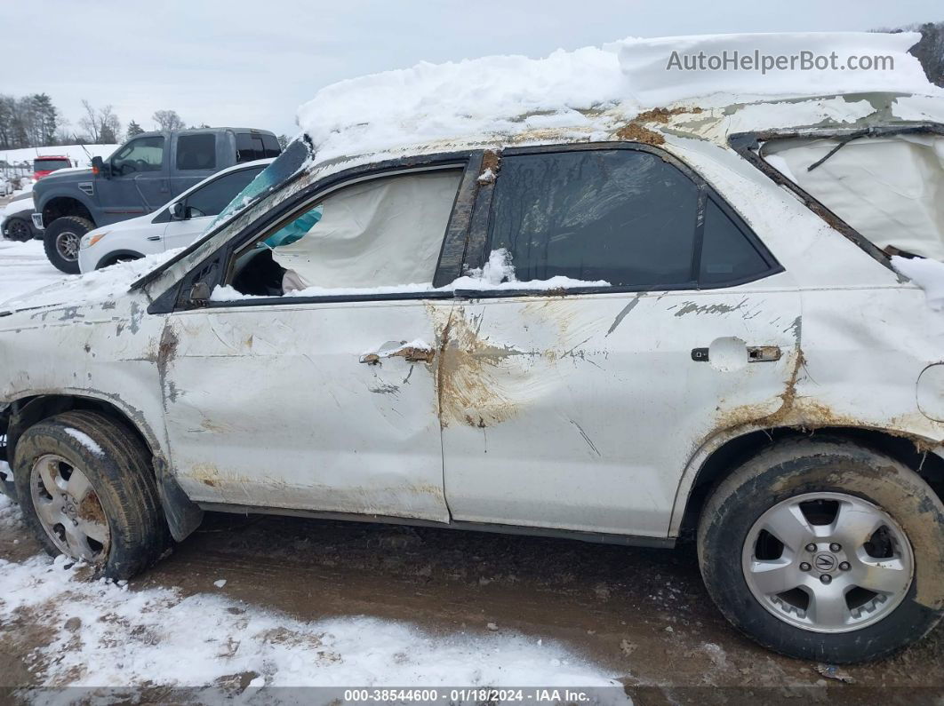 2005 Acura Mdx   White vin: 2HNYD182X5H535563