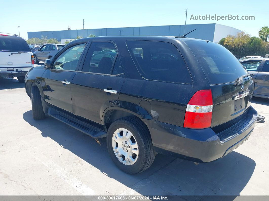 2002 Acura Mdx   Black vin: 2HNYD18402H527842