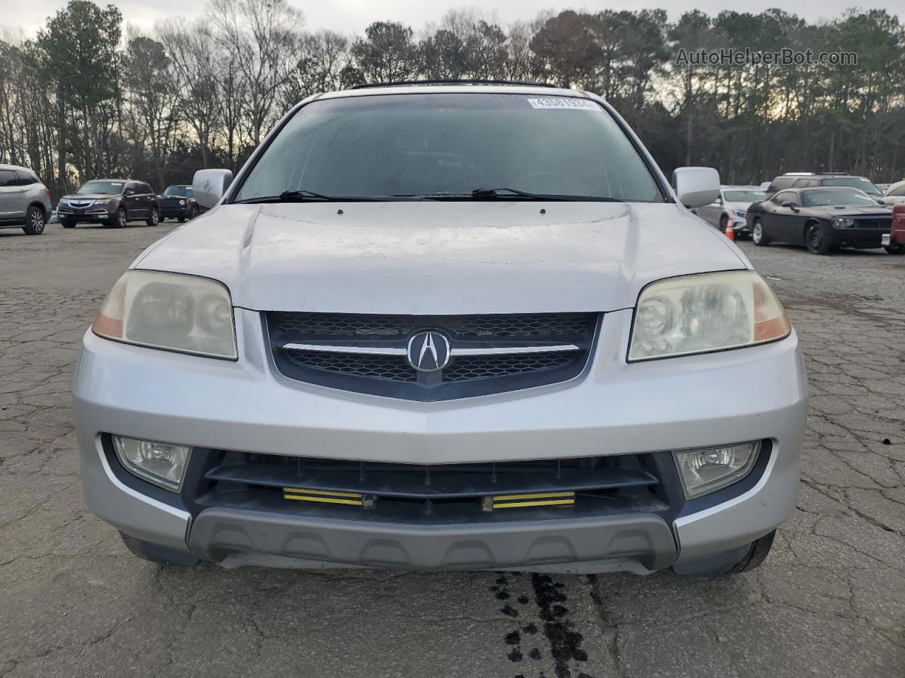 2002 Acura Mdx Touring Серебряный vin: 2HNYD18612H500246