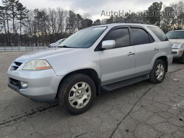 2002 Acura Mdx Touring Silver vin: 2HNYD18612H500246