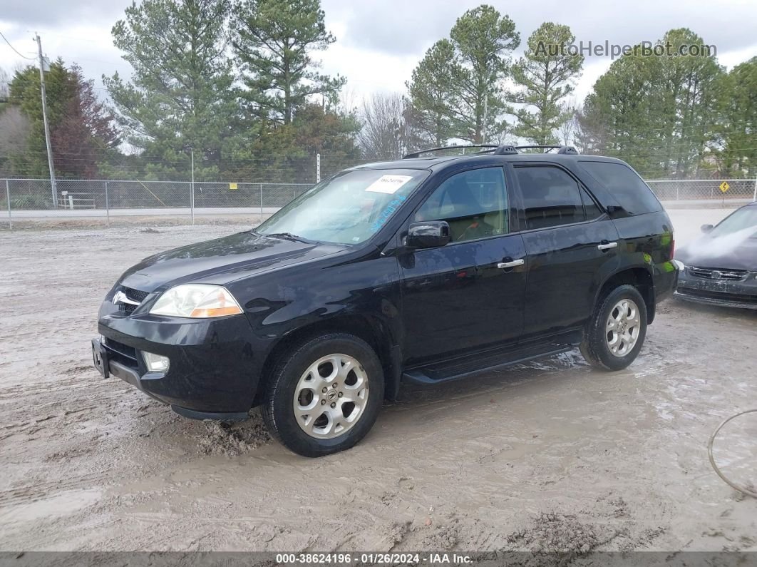 2002 Acura Mdx Touring Pkg Black vin: 2HNYD18612H507813