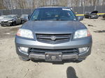 2002 Acura Mdx Touring Silver vin: 2HNYD18612H517709