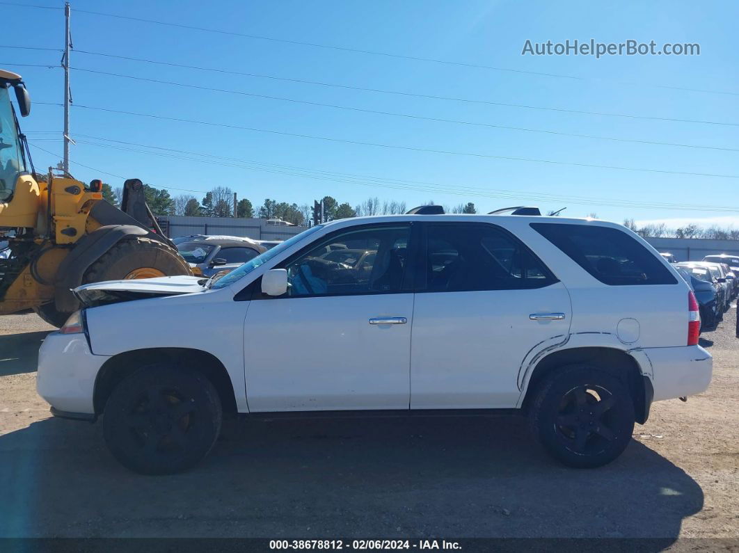 2002 Acura Mdx Touring Pkg White vin: 2HNYD18612H530945