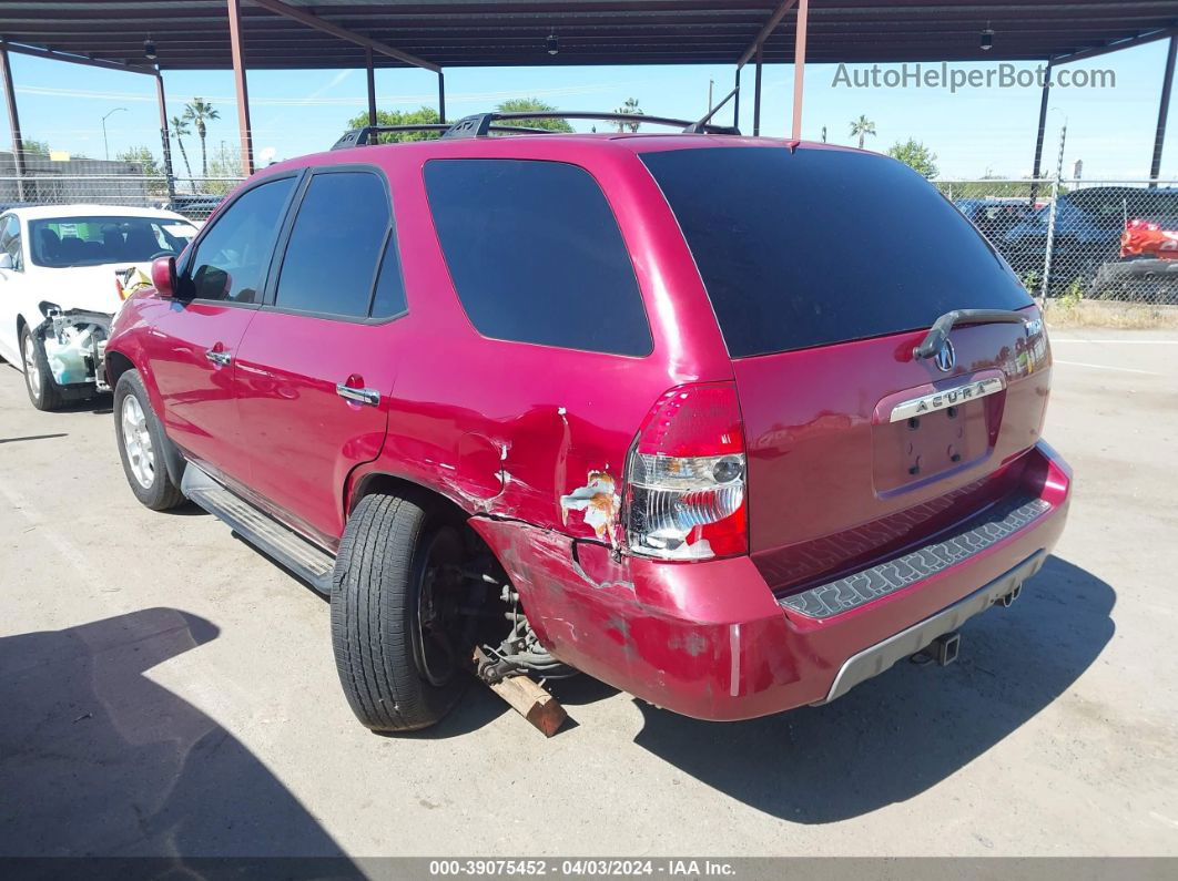 2002 Acura Mdx   Burgundy vin: 2HNYD18612H536714