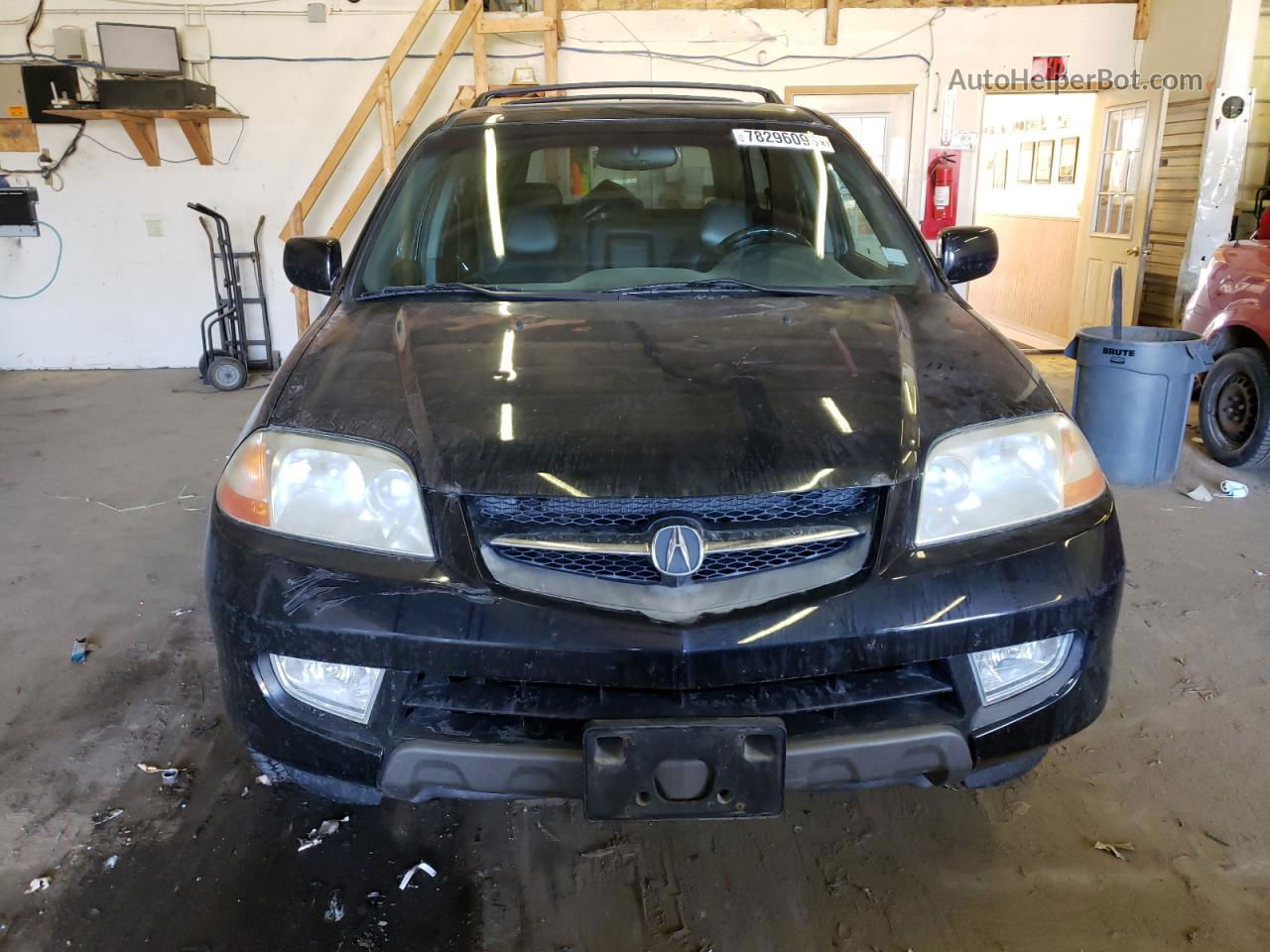 2002 Acura Mdx Touring Black vin: 2HNYD18612H537622