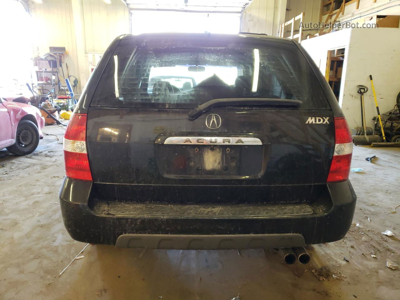 2002 Acura Mdx Touring Black vin: 2HNYD18612H537622