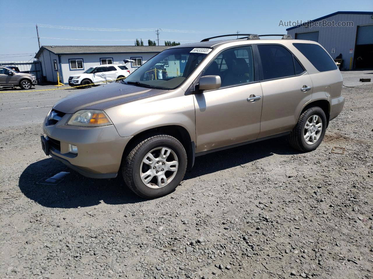 2005 Acura Mdx Touring Tan vin: 2HNYD18615H520453