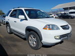 2002 Acura Mdx Touring Pkg White vin: 2HNYD18622H500272