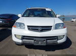 2002 Acura Mdx Touring Pkg White vin: 2HNYD18622H500272