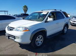 2002 Acura Mdx Touring Pkg White vin: 2HNYD18622H500272