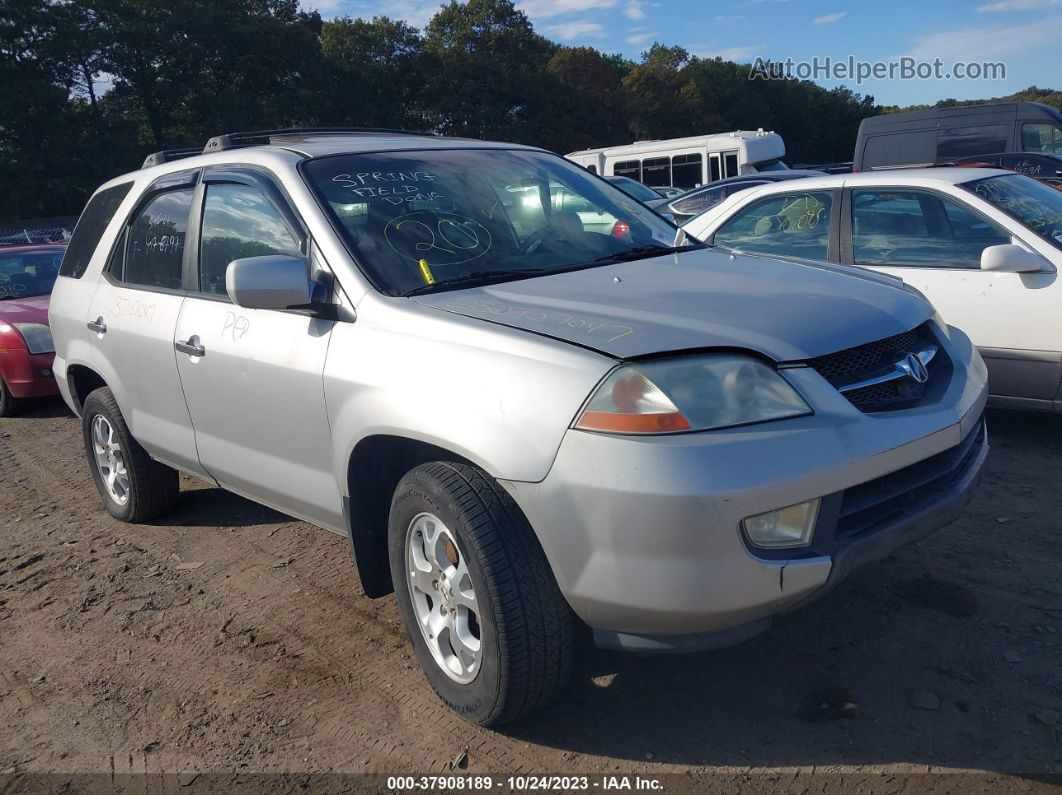 2002 Acura Mdx Touring Pkg Silver vin: 2HNYD18622H514558