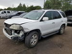 2002 Acura Mdx Touring White vin: 2HNYD18622H524183