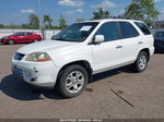 2002 Acura Mdx Touring Pkg White vin: 2HNYD18622H532929