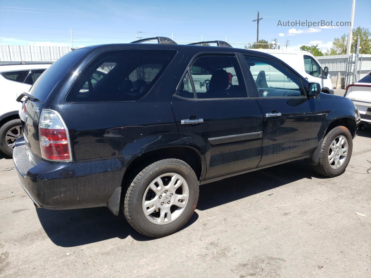 2005 Acura Mdx Touring Black vin: 2HNYD18625H515617