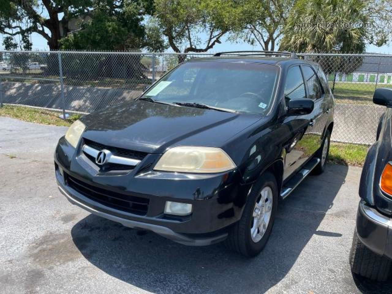 2005 Acura Mdx Touring Black vin: 2HNYD18625H542302