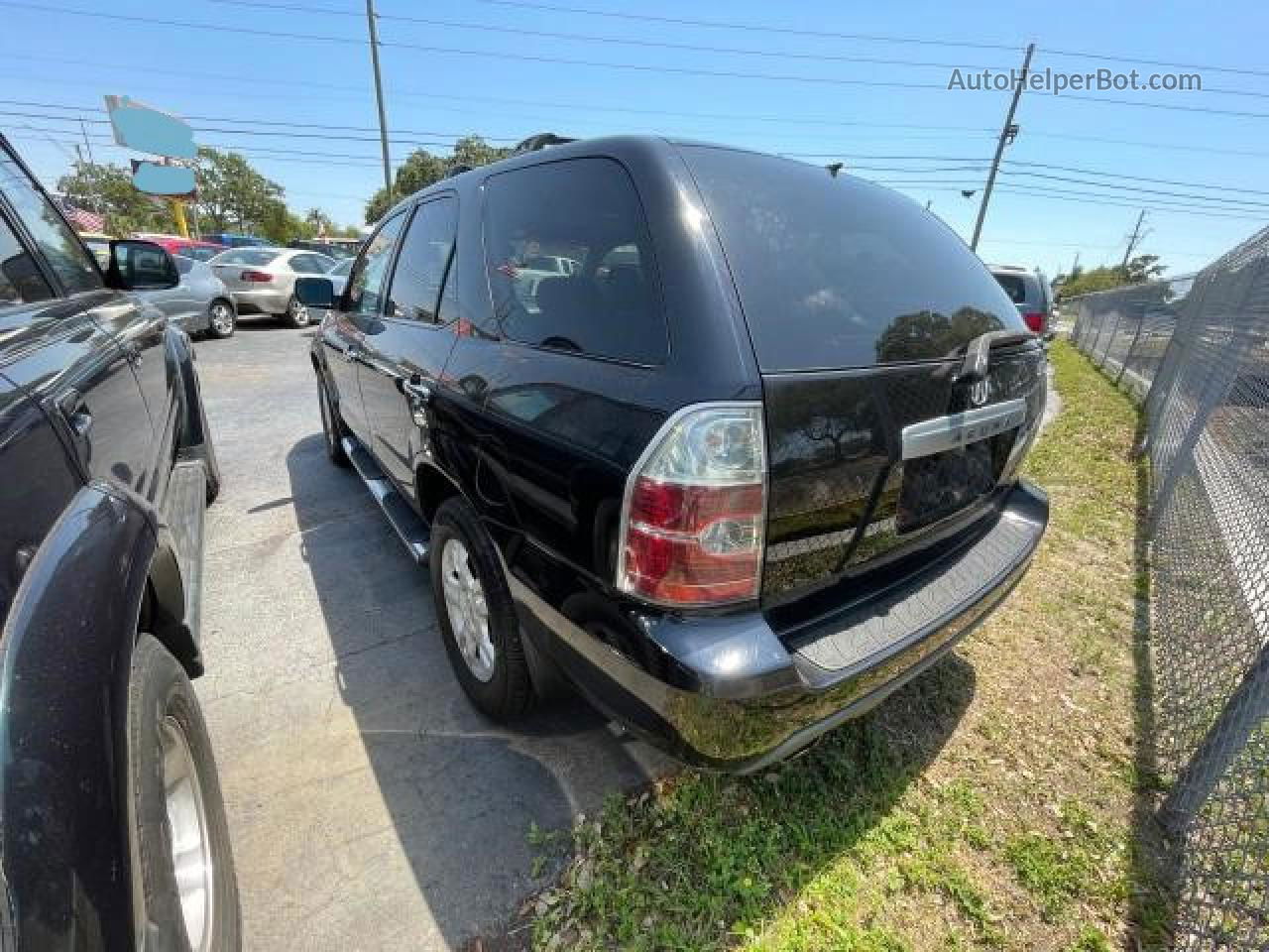 2005 Acura Mdx Touring Black vin: 2HNYD18625H542302