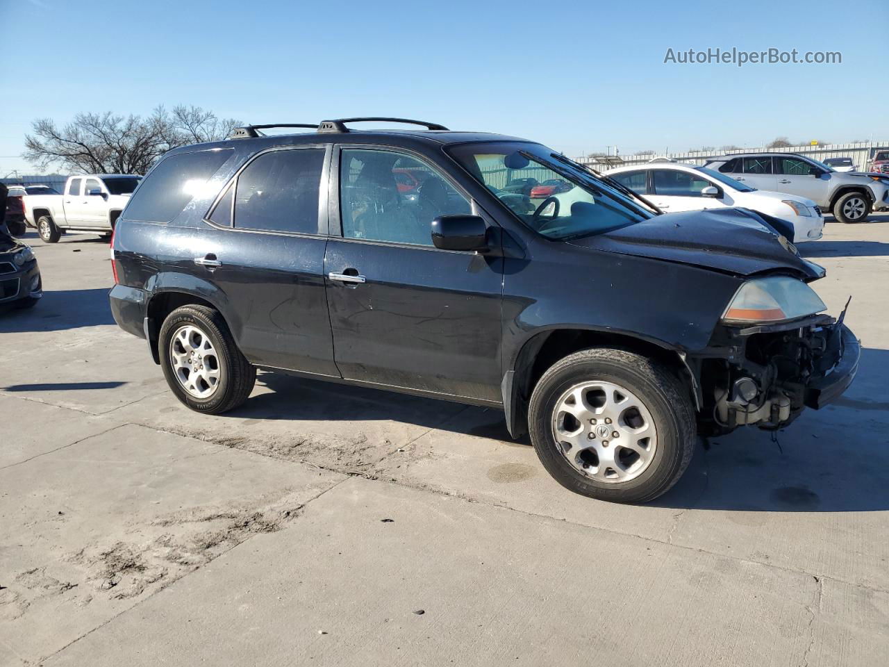 2002 Acura Mdx Touring Черный vin: 2HNYD18632H541008