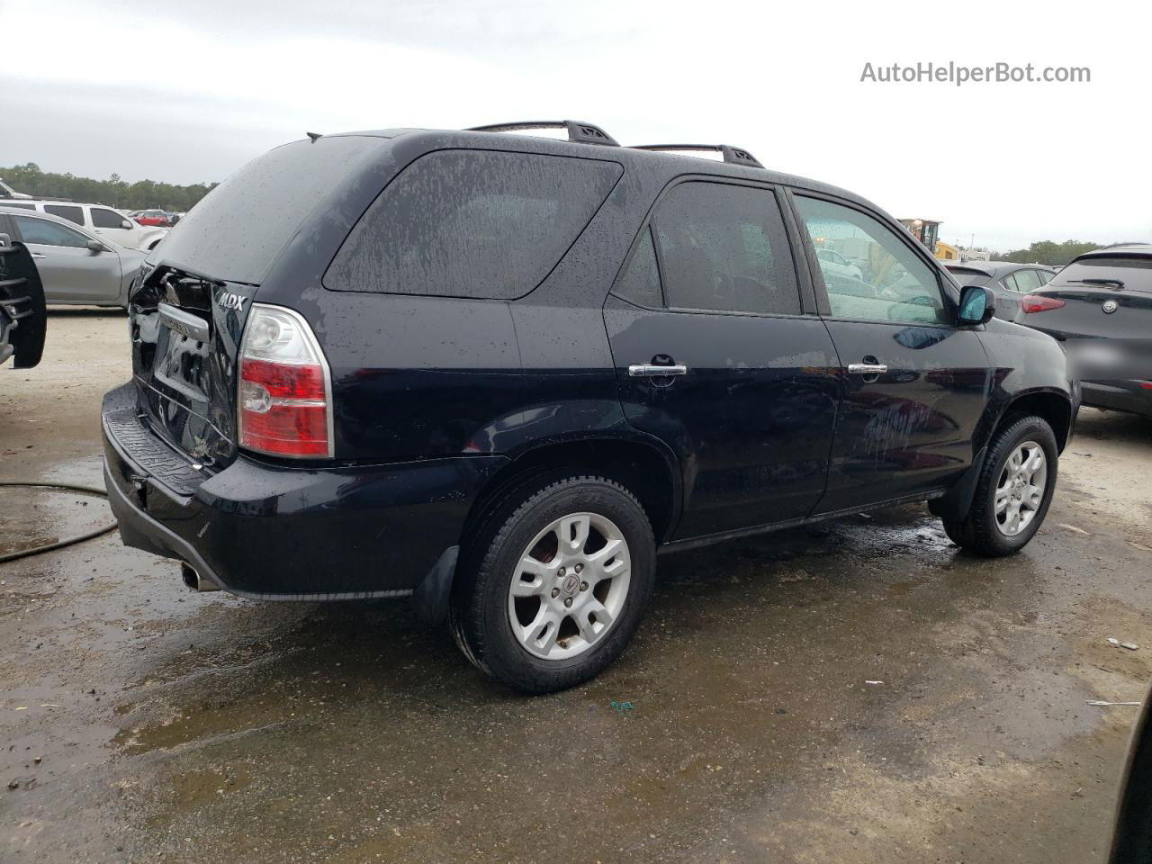 2005 Acura Mdx Touring Black vin: 2HNYD18635H501452