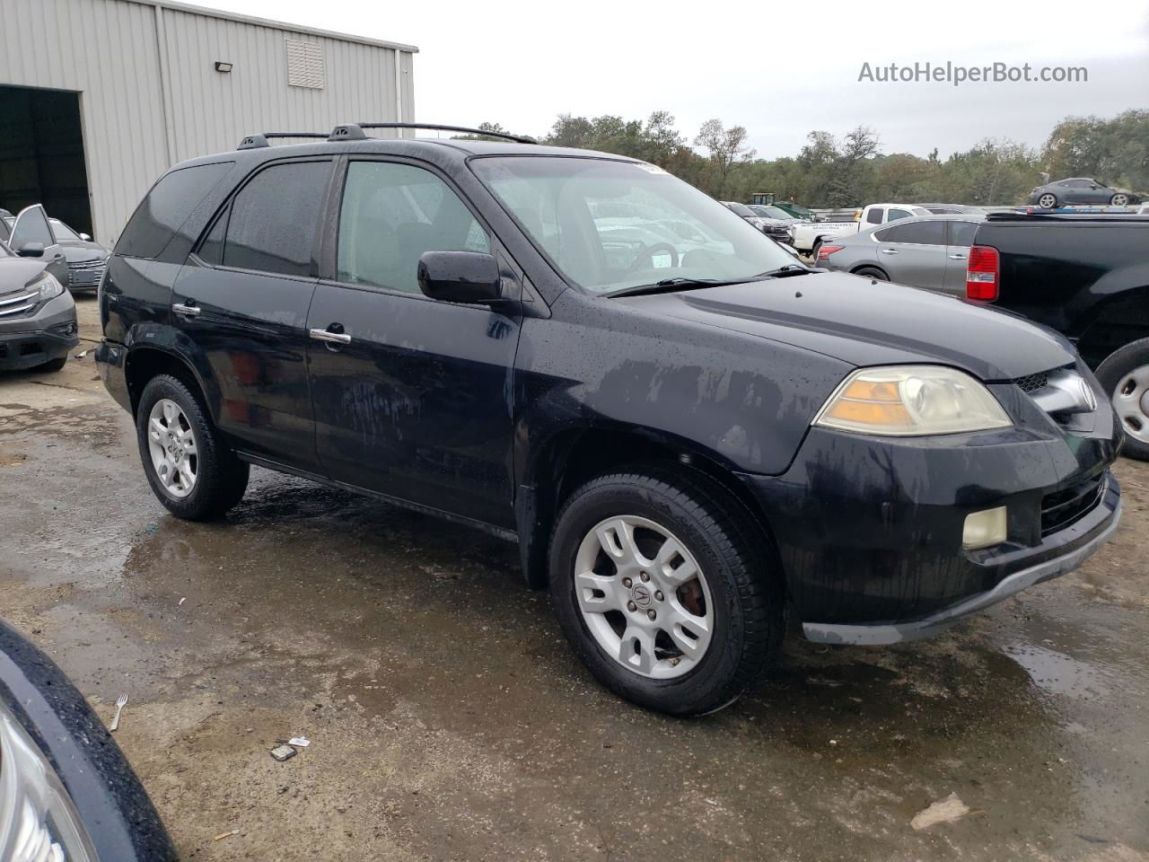 2005 Acura Mdx Touring Black vin: 2HNYD18635H501452