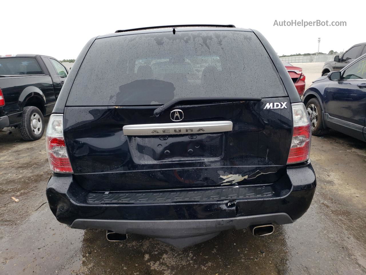 2005 Acura Mdx Touring Black vin: 2HNYD18635H501452