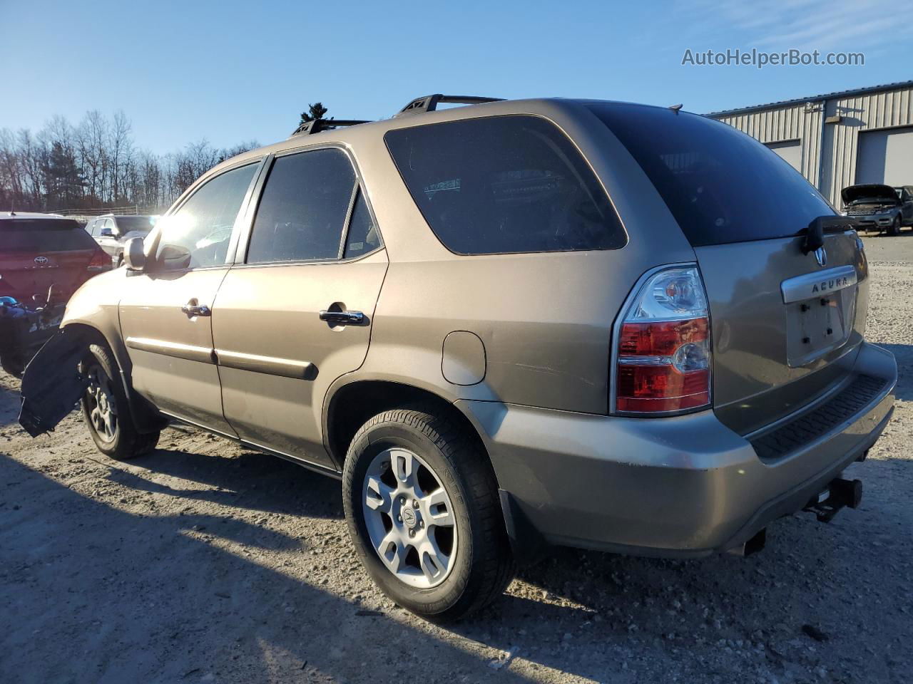 2005 Acura Mdx Touring Tan vin: 2HNYD18635H512029