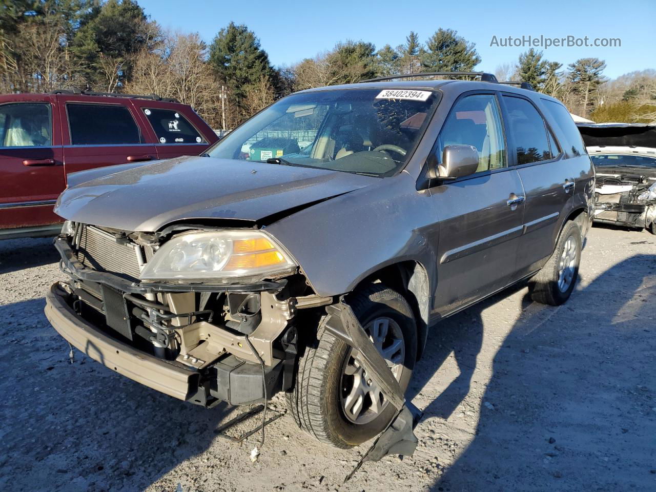 2005 Acura Mdx Touring Tan vin: 2HNYD18635H512029