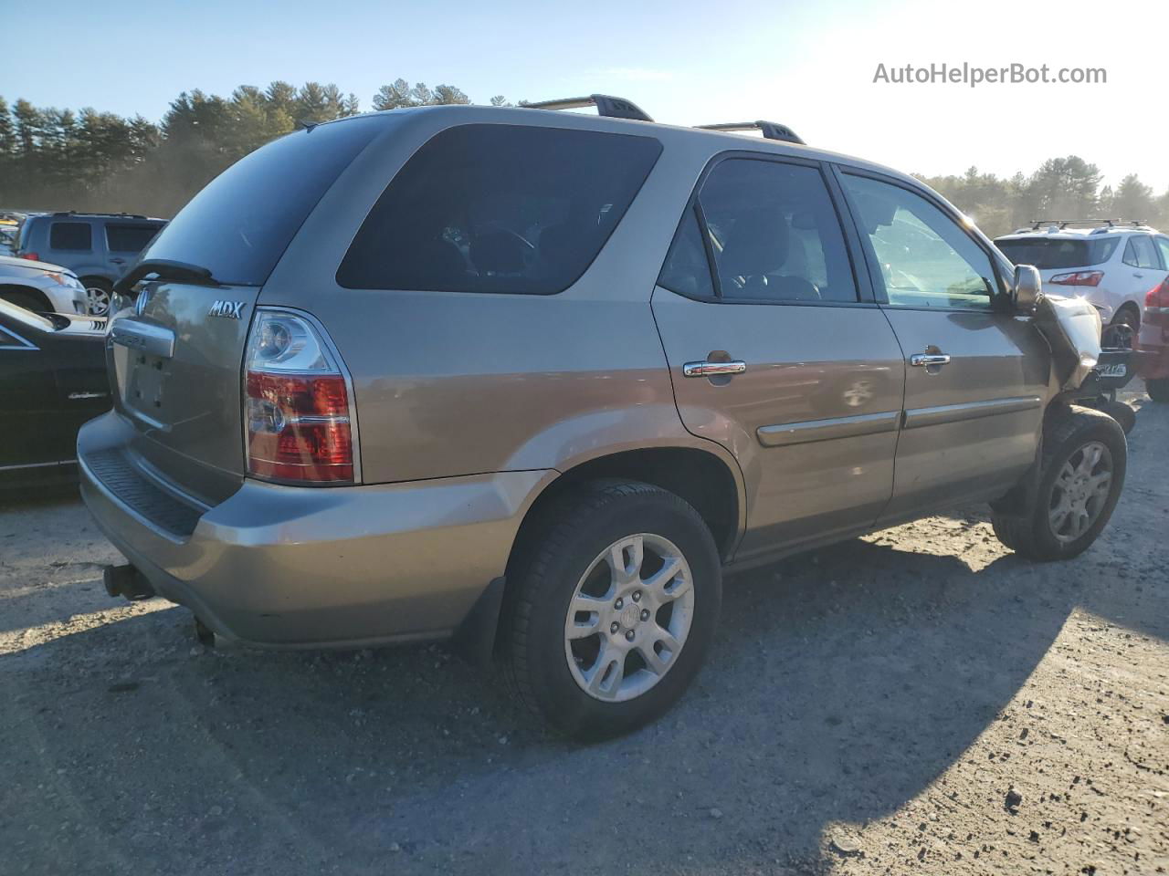 2005 Acura Mdx Touring Tan vin: 2HNYD18635H512029