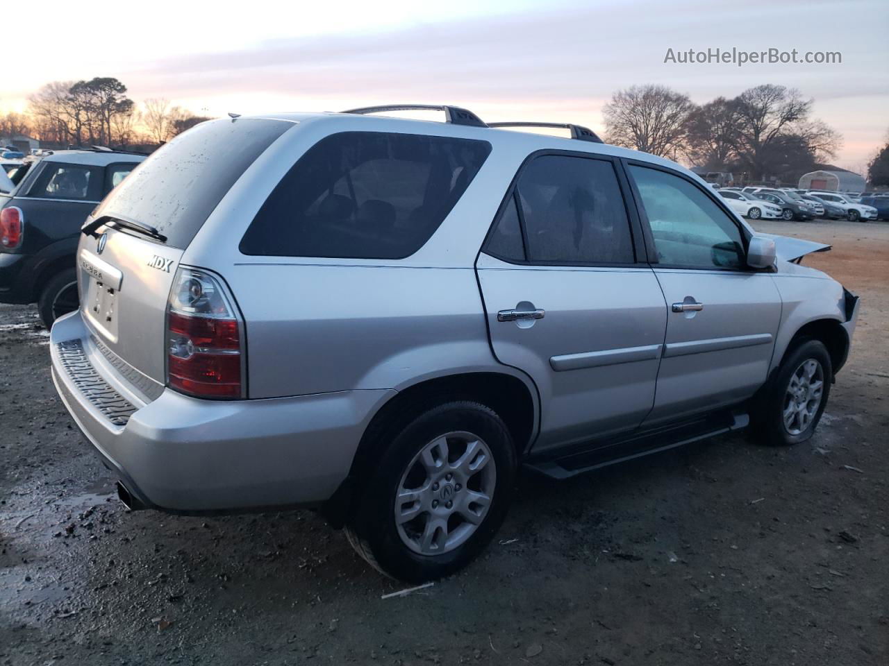 2005 Acura Mdx Touring Silver vin: 2HNYD18635H532006