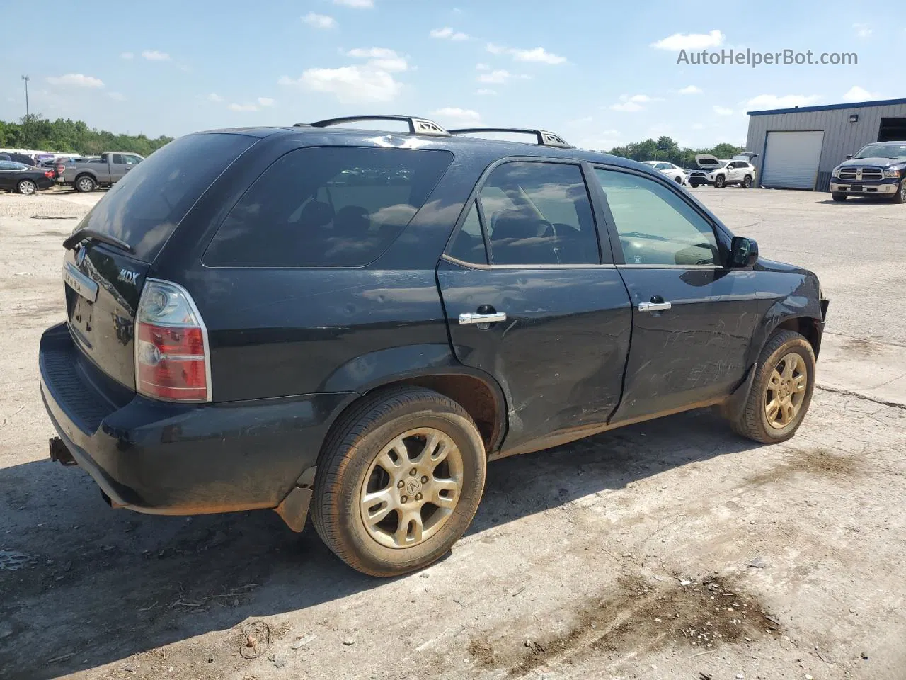 2005 Acura Mdx Touring Black vin: 2HNYD18635H558749